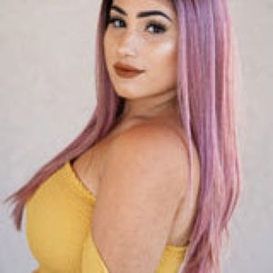 CandyLover89 | Angelix Beauty Dusty Rose Lace Front Wig
